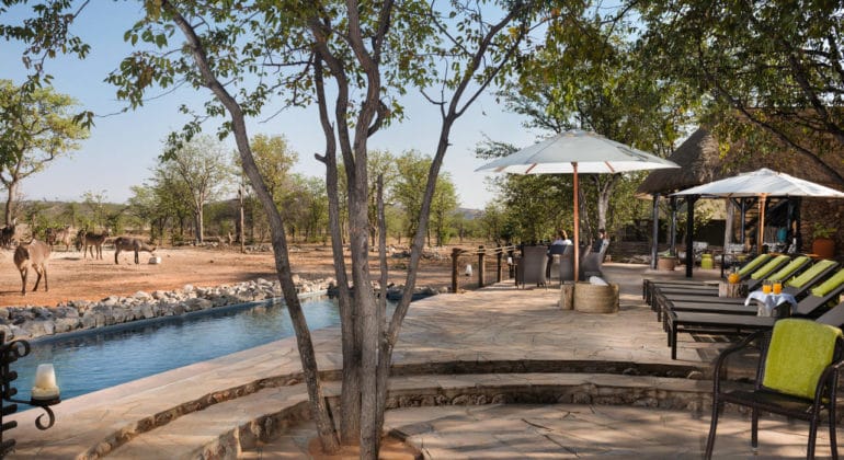 Ongava Tented Camp Poolside
