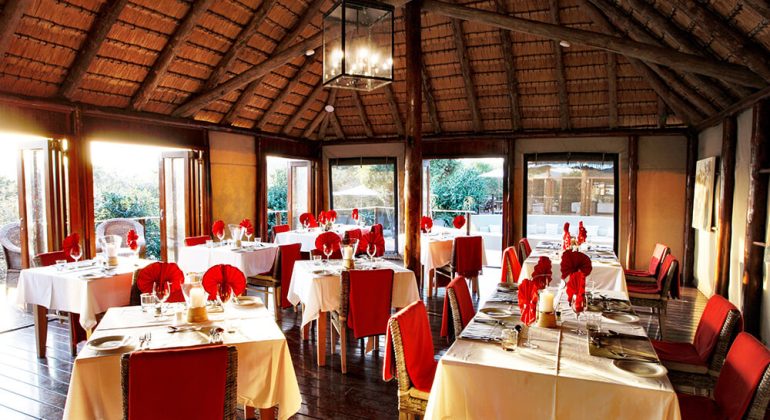 Thanda Tented Camp Dining Room