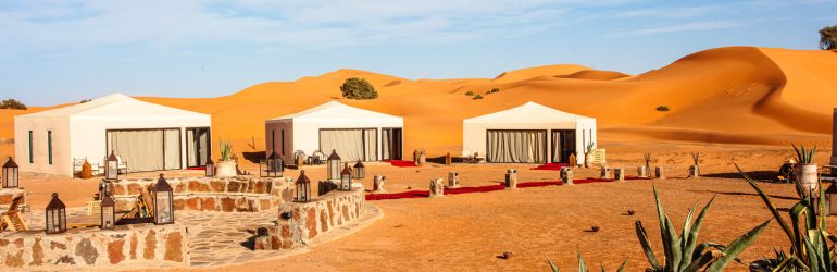 Merzouga Luxury Desert Camp View