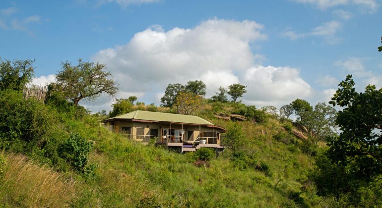 Lemala Mpingo Ridge Lodge Aerial View