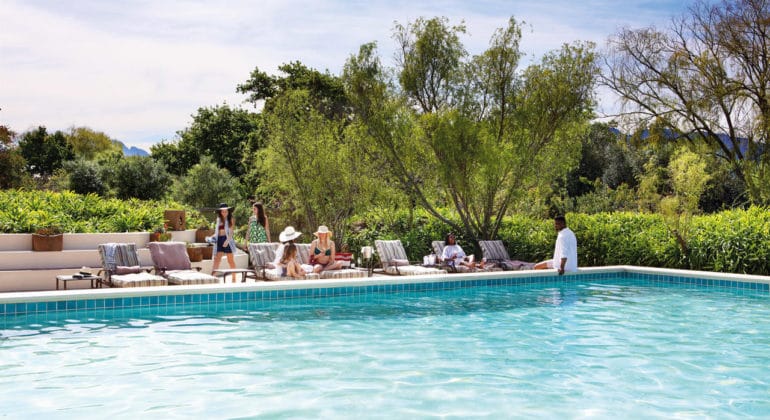 Spier Hotel Swimming Pool