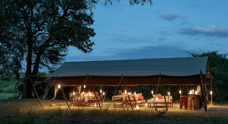 Nkonzi Camp Dining Tent