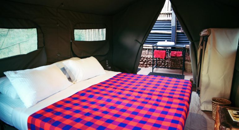 Soroi Cheetah Tented Camp Tent Interior